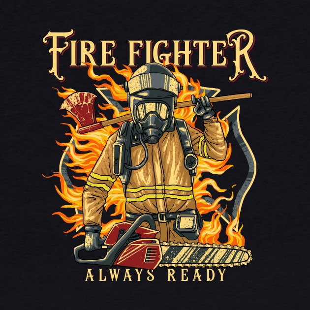 Fire fighter by akawork280